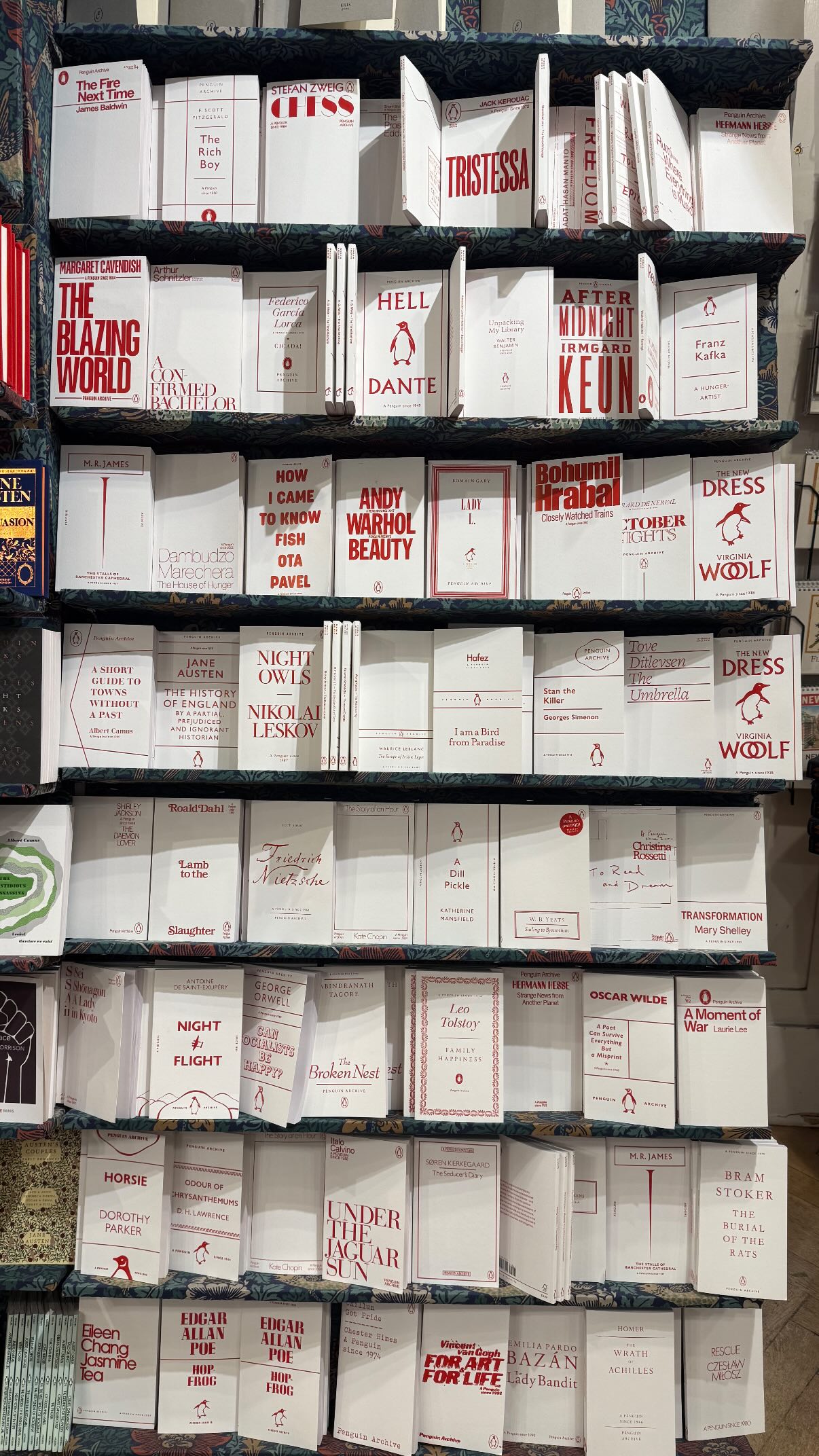 Book covers as typography